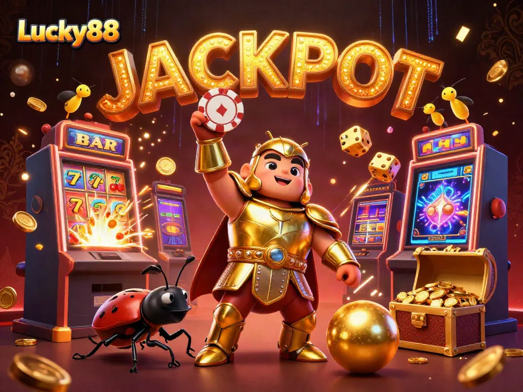 Engage with Lucky88's thrilling gambling experience through dynamic gameplay and vibrant visuals.