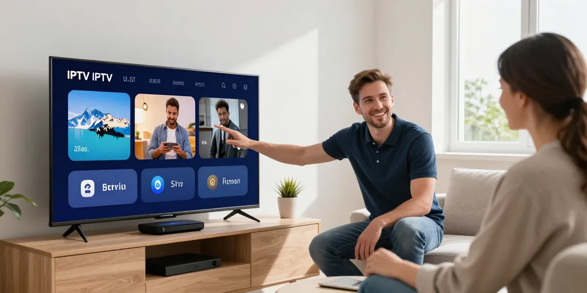 British IPTV setup by a trusted local technician in a community-focused setting