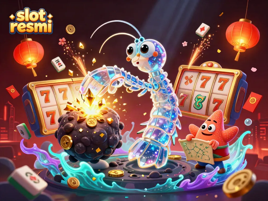 Experience the thrill of winning with slot resmi as the galactic samurai battles through an exploding asteroid shower of coins and gems.